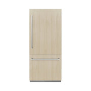 ZLINE 36" Panel Ready Built-In Bottom Freezer Refrigerator,Water Dispenser, Ice Maker,Graphite Gray GRBIT-36