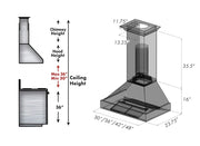ZLINE 48" Bundle Range RAS-RG-48 & Range Hood 8654RG-48, 2KP-RASRGRH48