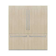 ZLINE 72" Panel Ready Built-In Bottom Freezer Refrigerator,Water Dispenser, Ice Maker, RBIT-72