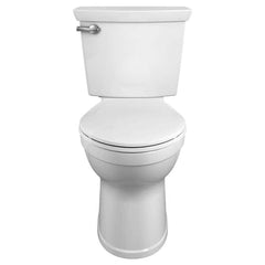 Champion Two-Piece 1.28 GPF Single Flush Elongated Chair Height Toilet with Slow-Close Seat in White