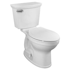 Champion Two-Piece 1.28 GPF Single Flush Elongated Chair Height Toilet with Slow-Close Seat in White