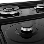 ZLINE 24" Professional Dual Fuel Range, Black Matte door, RA-BLM-24