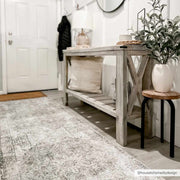 Hera Olive Boutique Washable Rug