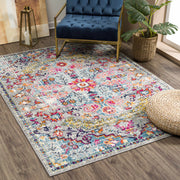 Delanson Colorful Area Rug