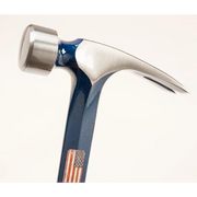 Estwing E3-25S 25oz Big Blue Framing Hammer w/ Larger Face - Blue Grip (Smooth Face)