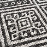 Frankville Black&White All Over Performance Rug