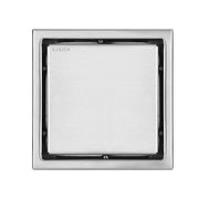 Brushed nickel stainless floor drain 6x6inch