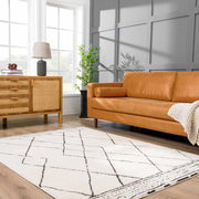 Keone Black & White Thick Rug