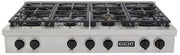 Kucht 48" Inch Gas Sealed Burner Rangetop, KFX489T-K