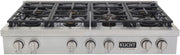 Kucht 48" Inch Gas Sealed Burner Rangetop, KFX489T-S