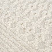 Drago White Washable Area Rug