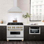 ZLINE 36" Autograph Stainless Wall Range Hood KB4STZ-36-CB