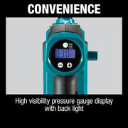 Makita DMP180ZX 18V LXT Lithium Ion Cordless Inflator
