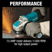 Makita GA4570 4-1/2" X-LOCK Angle Grinder