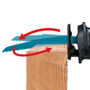 Makita GRJ02M1 40V max XGT® Brushless Cordless AVT® Orbital Recipro Saw Kit (4.0Ah)