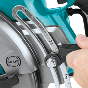 Makita GSR02M1 40V max XGT® Brushless Cordless Rear Handle 10‑1/4" Circular Saw Kit, AWS® Capable (4.0Ah)