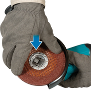 Makita XAG26Z 18V LXT Lithium-Ion Brushless Cordless 4-1/2 / 5" Paddle Switch X-LOCK Angle Grinder