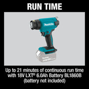 Makita XGH01ZK 18V LXT Lithium-Ion Cordless Heat Gun