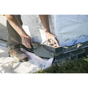 Marshalltown 10122 10.5" Brick Trowel London Pattern - DuraSoft Handle