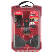 Milwaukee 49-10-9114 MILWAUKEE® Universal Fit OPEN-LOK™ 15PC Oscillating Multi-Tool Blade Kit w/ Modular Case