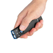 OLIGHT ARKFELDPRO3RBKCWV3 Arkfeld Pro Flat EDC Flashlight with LED Light UV and Laser - Black