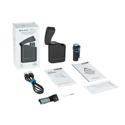 OLIGHT BATON4KITBK Baton 4 Powerful EDC Flashlight 1300 Lumens - Black - Premium (With Charging Case)