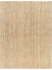 Ambel Tan&Brown Jute Rug