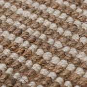 Ambel Tan&Brown Jute Rug