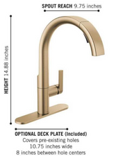Delta Gold Kitchen Faucet