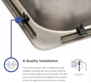 Elkay Dayton Signature Series 33" Double Bowl Drop-In Kitchen Sink, 22-Gauge Stainless – Sink Only