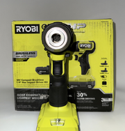 RYOBI ONE+ HP 18V Brushless Cordless Compact 1/4 in. Hex Impact Driver Kit with (2) 1.5 Ah Batteries and Charger
