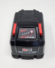 Milwaukee M18 48-59-1862s XC6.0 Ah 2X HIGH OUTPUT Batteries Charger Starter Kit