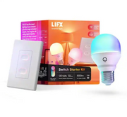 LIFX 60-Watt Equivalent Smart 2-A19 LED Light Bulbs and 1-Switch