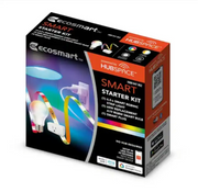 EcoSmart Smart Lighting Starter Kit with Color-Changing LED Strip & Smart Bulbs – Hubspace Compatible