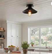 Berceste Black Metal Chandelier Modern Industrial E27 Ceiling Pendant Light