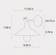Berceste Vintage Iron Wall Lamp Modern Industrial Ceiling Pendant Light