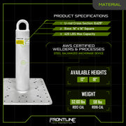 Frontline Commercial Roof Anchor CAL-OSHA Compliant 12"