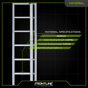 Frontline VLRS Securail Pro Vertical Lifeline System 30'