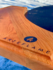 Custom Cherry Wood Cutting Block for 30" & 40" Arteflame Grills - Elegant and Durable