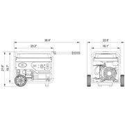 A-iPower AP5000P 5K Watt Generator