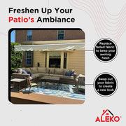 ALEKO Retractable Awning Fabric Replacement