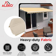 ALEKO Retractable Awning Fabric Replacement