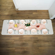 8 ft. Fold-in-Half Table Almond