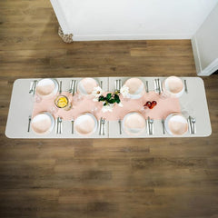 8 ft. Fold-in-Half Table Almond