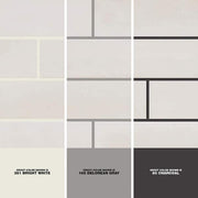 LuxeCraft Arteko Antique White 3 in. x 12 in. Glazed Ceramic Wall Tile (0.25 sq. ft./Each)
