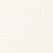 LuxeCraft Arteko Antique White 3 in. x 12 in. Glazed Ceramic Wall Tile (12 sq. ft./Case)