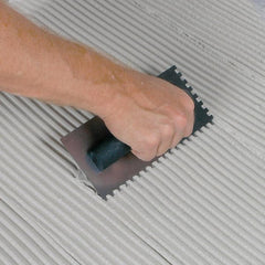 1/4 in. x 3/8 in. x 1/4 in. SQ Notched Economy Flooring Trowel