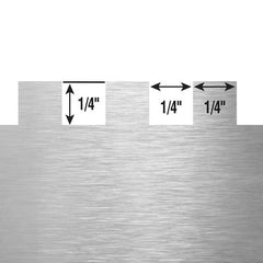 1/4 in. x 3/8 in. x 1/4 in. SQ Notched Economy Flooring Trowel