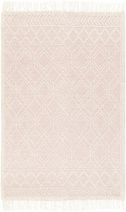 Ramsbury Soft Pink Wool Rug