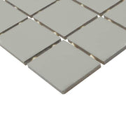 Restore Ash Gray 12 in. x 12 in. Matte Ceramic Mosaic Tile (10 sq. ft./Case)